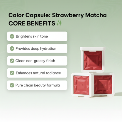 Color Capsule: Strawberry Matcha